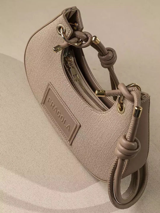 Fragola Damen Tasche Schulter Beige