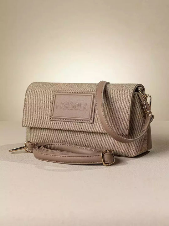 Fragola Damen Tasche Schulter Beige