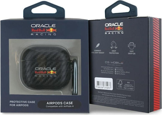 Red Bull Θήκη Πλαστική σε Μαύρο χρώμα για Apple AirPods 4
