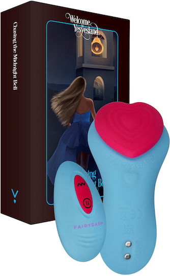 Fairygasm Δονητής για Ζευγάρια με Remote Control Μπλε