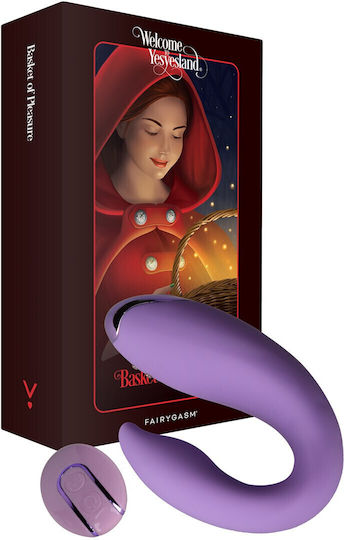 Κλειτοριδικός Δονητής με Remote Control Μωβ