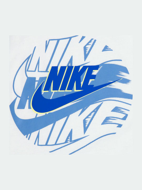 Παιδικό Σετ με Σορτς Καλοκαιρινό 2τμχ Μπλε Sportswear