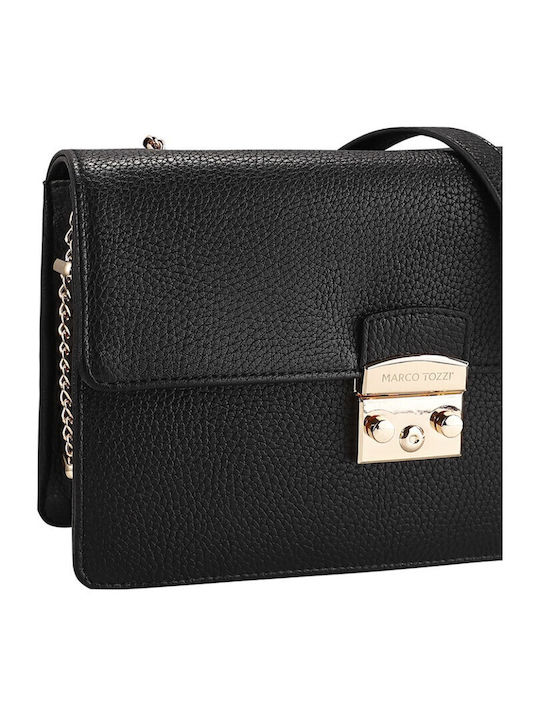 Geantă Flap de Damă Neagră