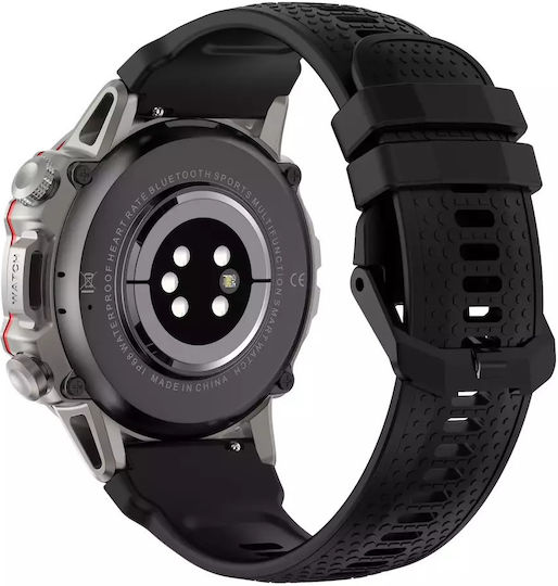 Kiano Watch Sport 49мм с Пулсомер (Сребрист)