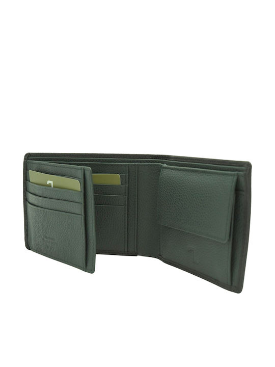 Neptune Ανδρικό Πορτοφόλι Black/Green