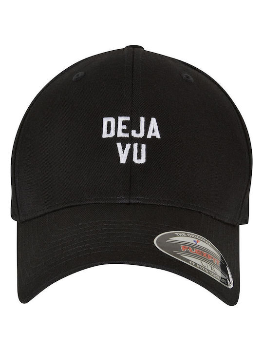 Șapcă Deja Vu Flexfit Negru Alb