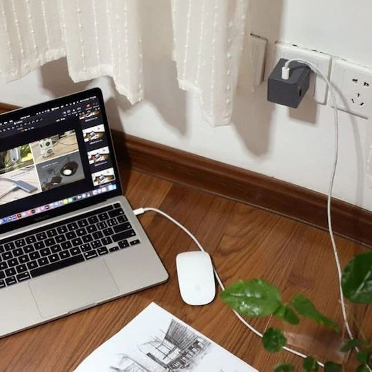 Usb Charger Cube By Allocacoc 4xusb Gray