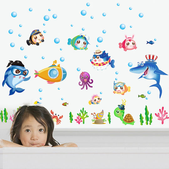 Autocolant Decorativ pentru Copii Perete 75x123buc