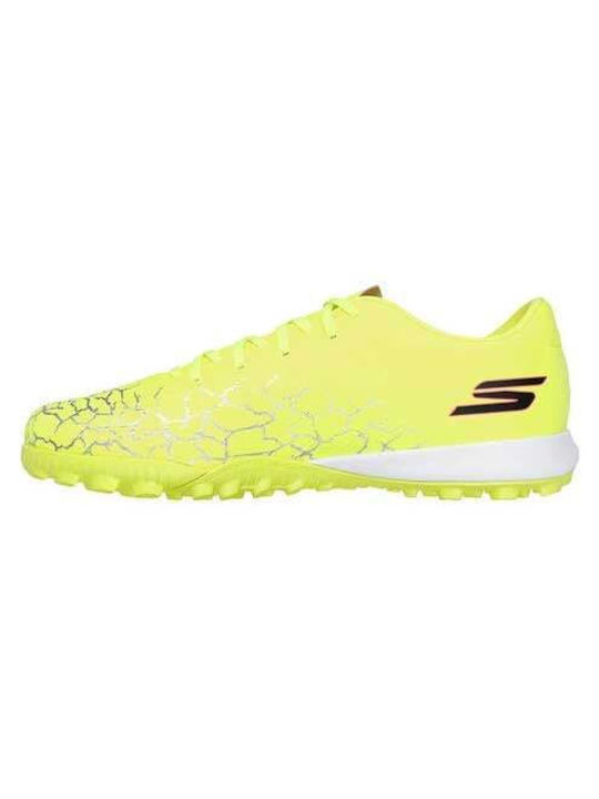 Skechers Ποδοσφαιρικά Παπούτσια με Σχάρα Κίτρινα