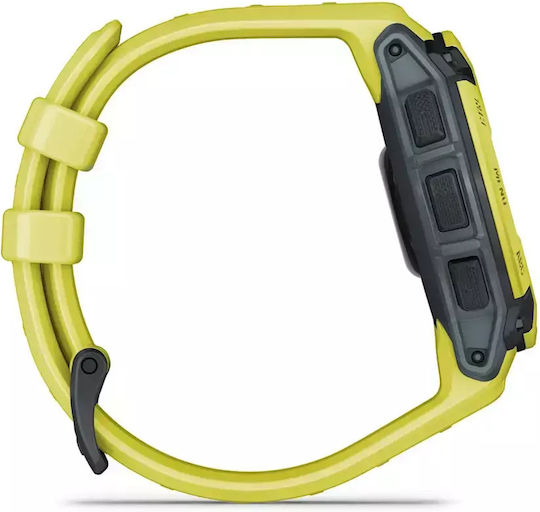 Garmin Instinct E 45mm Waterproof Smartwatch with Heart Rate Monitor (Electric Lime with Electric Lime Band)