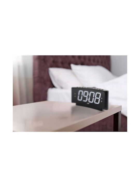 JVC Ceas De Masă Digital Led Negru RA-E314B