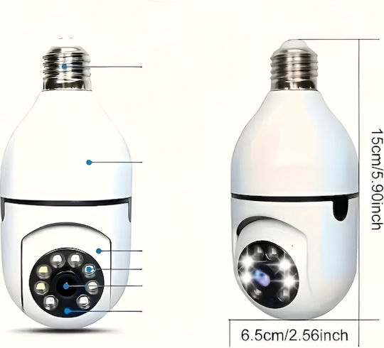 IP Surveillance Camera Wi-Fi Full HD 1080p with Two-Way Communication
