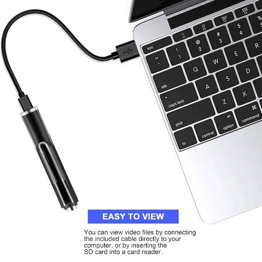 Cameră Spion Stilou Iuni Px8 Full HD 16GB Înregistrare Audio-Video