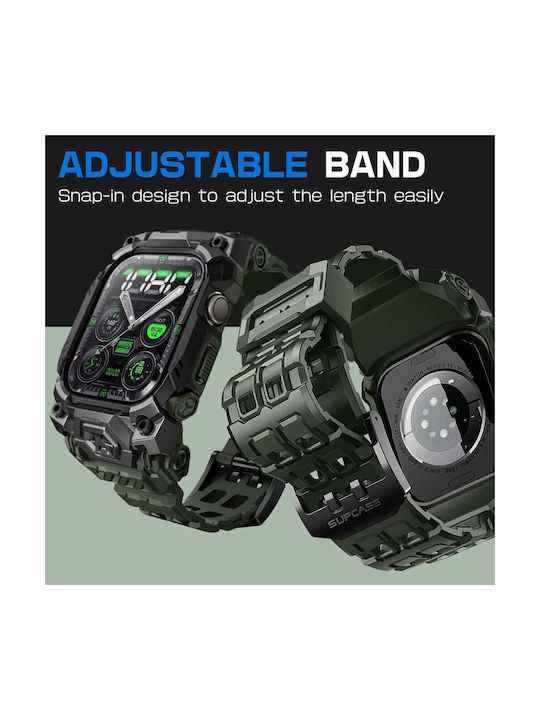 Supcase Unicorn Beetle Ore Pro Plastic Case Guldan for Apple Watch 10 46mm