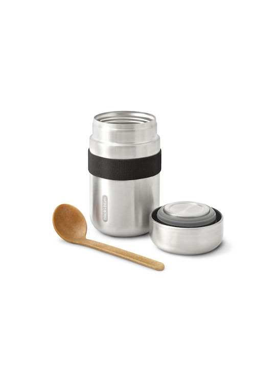 Black+Blum Δοχείο Φαγητού Inox Θερμός Ασημί 400ml