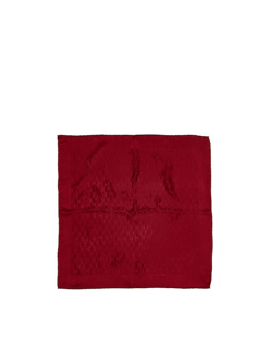 Hermes Men's Silky Handkerchief Red