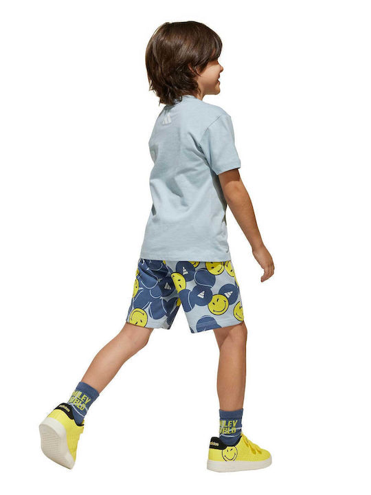 adidas Kids Set with Shorts Blue 2 Pieces