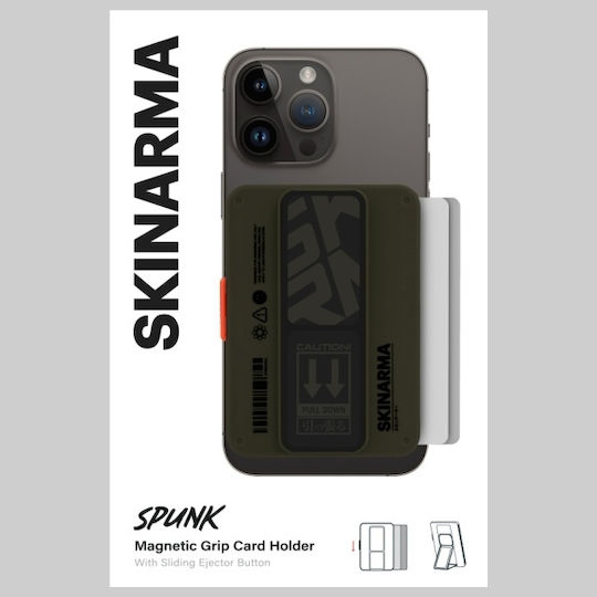 MagSafe Θήκη Καρτών Spunk Mirage σε Πράσινο χρώμα