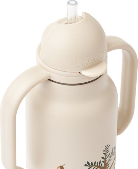 Liewood Sticlă Pentru Copii Termos Din Oțel Inoxidabil Cu Pai 250ml
