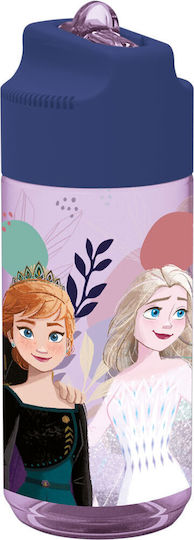Stor Trust Journey Kinderflasche Gefroren Kunststoff mit Strohhalm 430ml