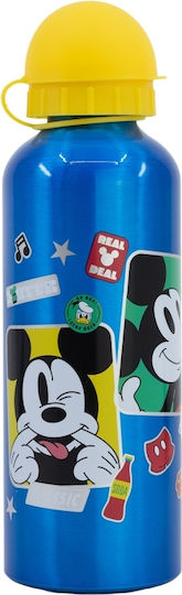Mickey Mouse Clubhouse Παιδικό Παγούρι Mickey Αλουμινίου 530ml (Διάφορα Σχέδια/Χρώματα)