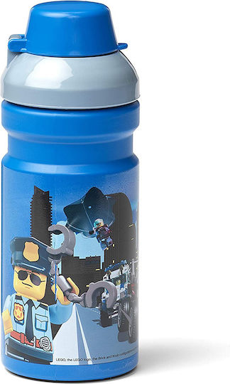 LEGO City Παιδικό Παγούρι Ninjago Πλαστικό με Καλαμάκι 390ml
