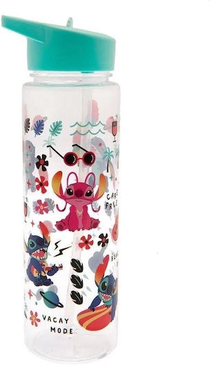 Pyramid International Παιδικό Παγούρι Lilo & Stitch Πλαστικό με Καλαμάκι 700ml (Διάφορα Σχέδια/Χρώματα)