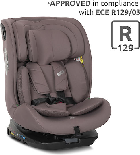 Lorelli Rodeo Καθισματάκι Αυτοκινήτου i-Size με Isofix Beige
