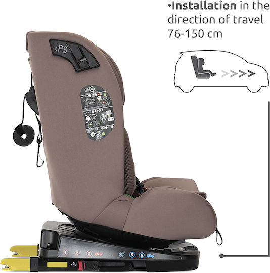 Lorelli Rodeo Autositz i-Size mit Isofix Green Grey