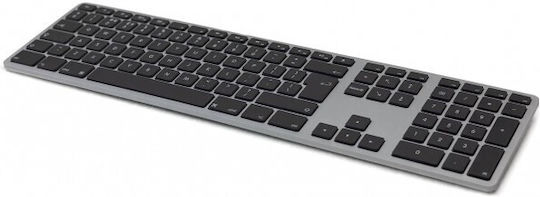 Matias FK316CB-UK Mac USB-C Πληκτρολόγιο Αγγλικό UK Συμβατό με Mac Γκρι