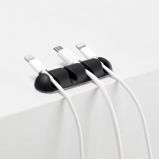 Bluelounge CableDrop Μαύρο 2τμχ