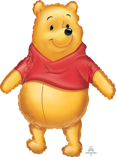 Μπαλόνι Γενεθλίων Winnie the Pooh Foil Jumbo Πολύχρωμο 74εκ.