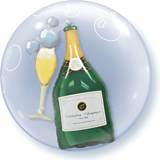 Luftballon Blase Jumbo Rund Mehrfarbig 61cm