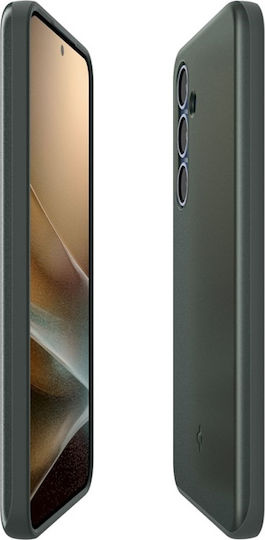 Spigen Thin Fit Mag Back Cover Silicone / Plastic 1.55mm Green (Galaxy S25)