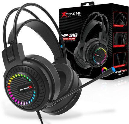 Xtrike Me Over Ear Gaming Headset με σύνδεση 2x3.5mm