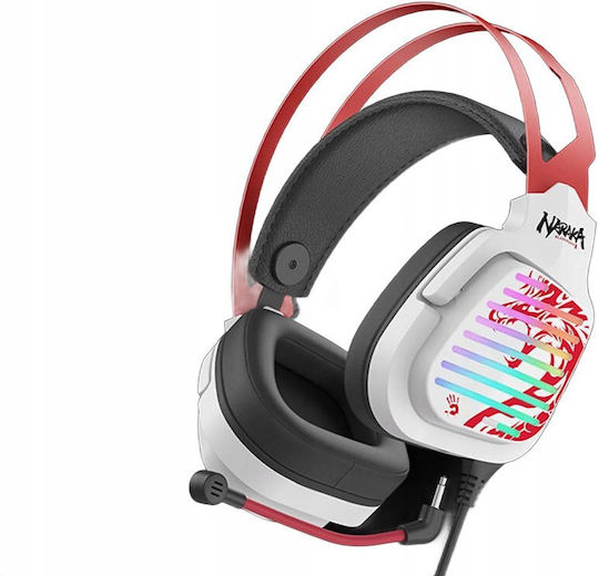 A4Tech Bloody G560 Naraka Over Ear Gaming Headset cu conexiune USB Multicolour
