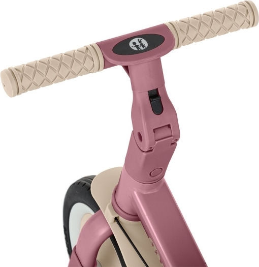 Petite & Mars Turbo Convertible with Parental Handle 5 in 1 for 18 Months Pink