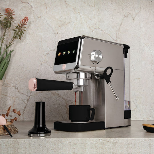 Berlinger Haus Automatic Espresso Machine 1350W Pressure 20bar Silver BH-9622