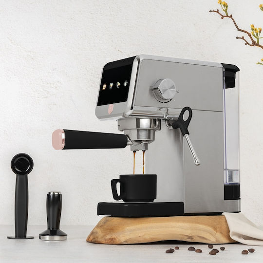 Berlinger Haus Automatic Espresso Machine 1350W Pressure 20bar Silver BH-9622
