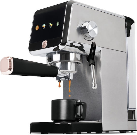Berlinger Haus Automatic Espresso Machine 1350W Pressure 20bar Silver BH-9622