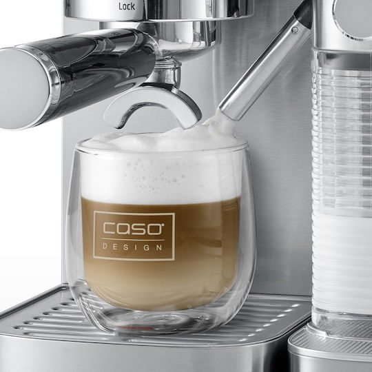 Caso Mașină de Espresso 1350W Presiune 20bar pentru Cappuccino Gri