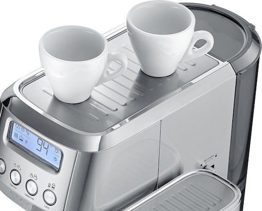 Caso Mașină de Espresso 1350W Presiune 20bar pentru Cappuccino Gri