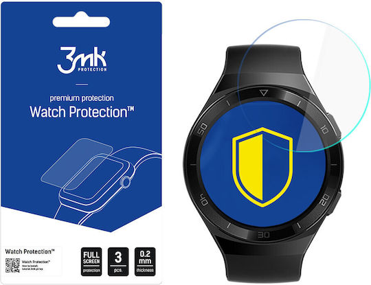 3MK Full Coverage Screen Protector for the Huawei Watch GT 2e 3pcs