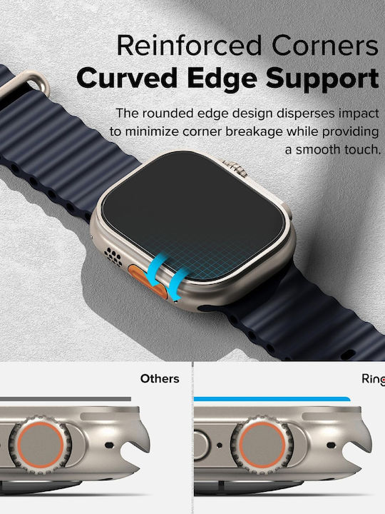 Ringke Easy Slide Gehärtetes Glas für das Apple Watch Ultra 49mm 1Stück