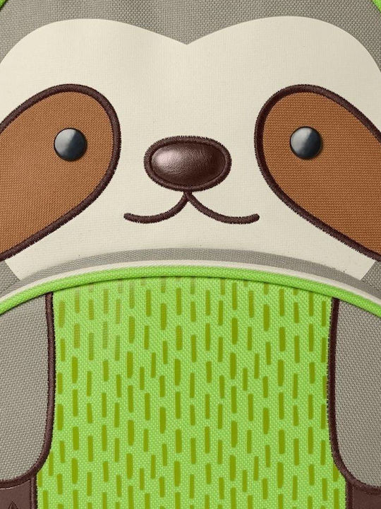 Skip Hop Zoo Sage Sloth Schulranzen Rucksack Für Kindergarten Mit Flaschenhalter Grau