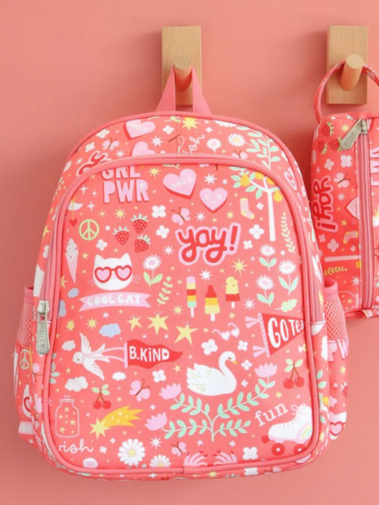 A Little Lovely Company Kindergarten Rucksack Spaß 27 x 32 x 19 cm