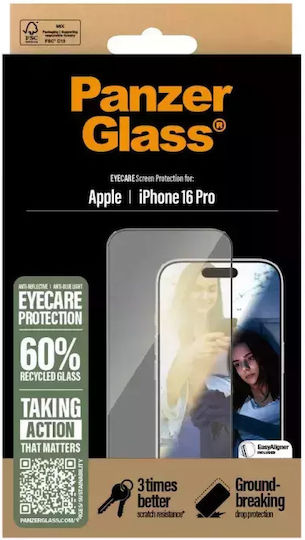 PanzerGlass Tempered Glass (iPhone 16 Pro)