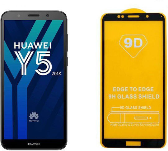 Idol 1991 9D Full Glue Full Face Tempered Glass (Huawei Y5p)