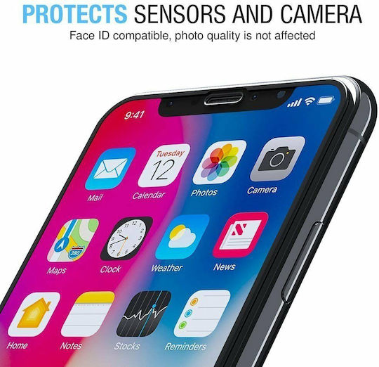 Leewello 0.26mm Full Glue Full Face Tempered Glass (Redmi A1 / A1+ / A2 / A2+)