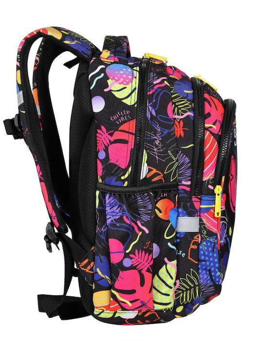 Coolpack Jerry Ученическа Раница Гимназия Многоцветна 28 x 15 x 39см
